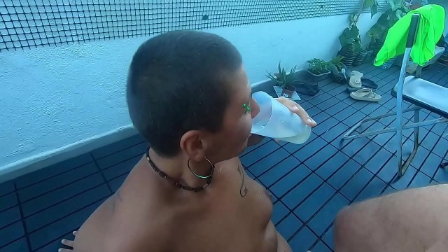 Pissing into each others mouth & swallow