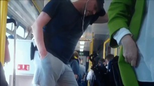 Public Bulge in Sweatpants EXPOSED. HOT Big Bulge