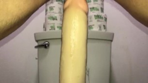 Huge 12 Inch King Cock in my Asshole