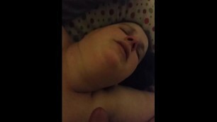 Kitten being Petted and Pleasing Daddy's Cock