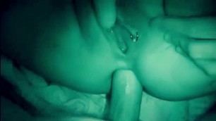 Young Amateur Nightvision Anal Cumshot