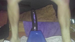 Late Night Dildo Ride while GF is Sleeping