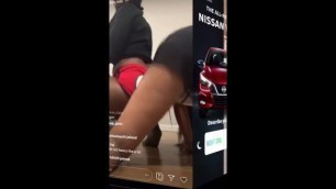 Black Thots Twerking on Instagram Live