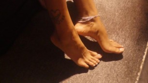 4k Ebony Goddes Showing Beautiful Feet at Club in Atlanta