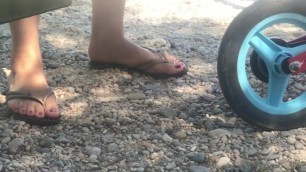 Nice Feet on the Beach