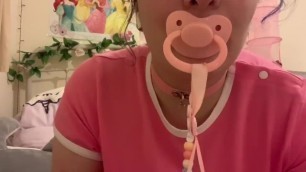Ddlg Mouth Sounds (pacifier,chewing,licking) ASMR