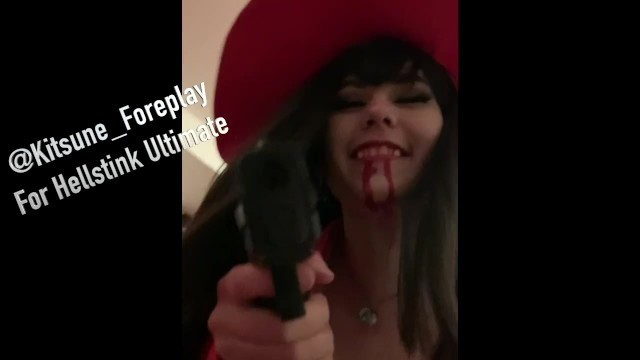 Hellstink: Sexy Alucard Cosplayer makes you Fart Captive @kitsune_foreplay