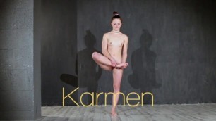 Sexy Young Flexible Gymnast Karmen