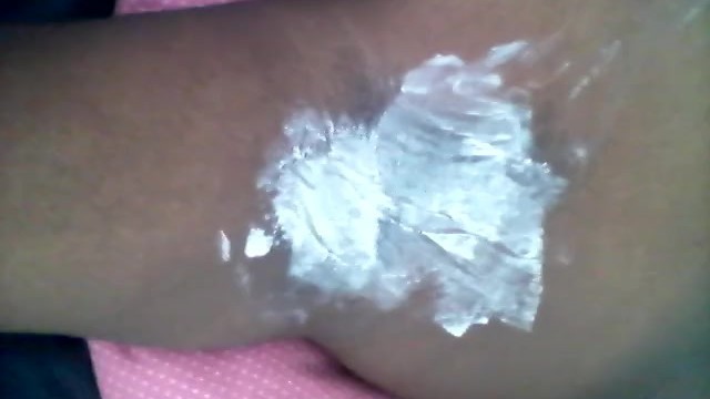 Start of Shaving my Underarm