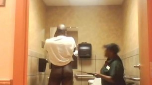 Don Gets Spanked in the Bathroom Hallway Mirror