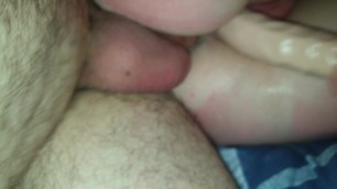 Anal sex with my 20yr old girlfriend while she used dildo