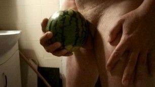 Summer, melon fuck and cum