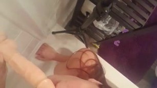 Blowjob to dildo