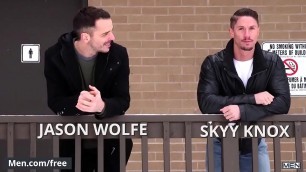 Jason Wolfe Skyy Knox - Broken Hearted Part 3 - Drill My Hole - Trailer preview - Men&period;com