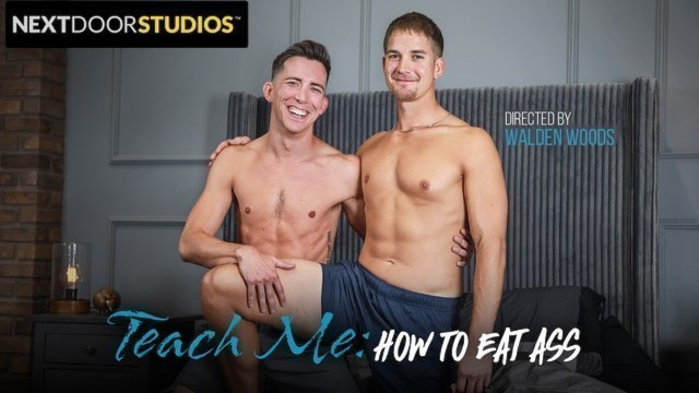 Roommate Teaches Brandon Anderson How To Eat Ass - Next Door Studios