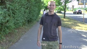 And we have yet another super hot POV video for you! Casper Ivarsson, lanky yet ripped and muscular, proud of his new gains,